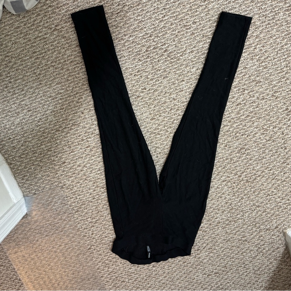 Torrid Black Fleece lined Leggings